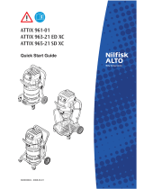 Nilfisk-ALTO ATTIX 963-21 ED XC Användarmanual