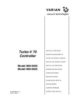 Varian Turbo-V 70 Användarmanual