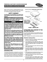 Invacare Personal Seat and Cushion Rigidizer Användarmanual