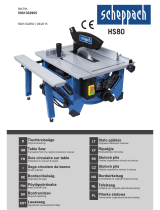 Scheppach HS80 Användarmanual