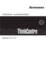 Lenovo ThinkCentre A70 Användarmanual