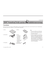 Lenovo THINKPAD R40 Setup Manual