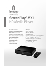 Iomega ScreenPlay MX2 Snabbstartsguide