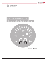 Marantec Control x.52 Bruksanvisning
