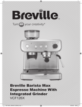 Breville BARISTA MAX VCF126X01 Bruksanvisning