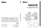 Nikon Nikkor AF-S Användarmanual