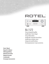 Rotel RA-1572 Bruksanvisning
