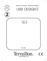 Terraillon USB DESIGN Bruksanvisning