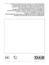 DAB KV 10/2 Instruction For Installation And Maintenance