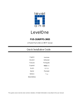 LevelOne FUS-3100 Quick Installation Manual
