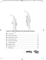 Invacare Matrx TRD0305-ETAC Användarmanual