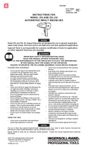 Ingersoll-Rand 251–EU Instructions Manual