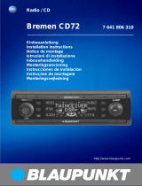 Blaupunkt Bremen CD72 Bruksanvisning