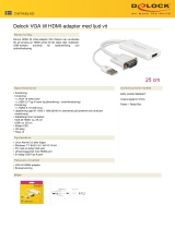 DeLOCK 62460 Datablad