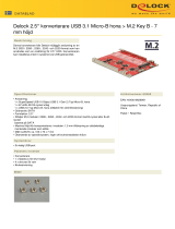 DeLOCK 62699 Datablad