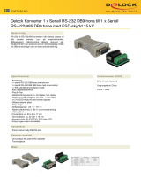 DeLOCK 62920 Datablad