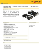 DeLOCK 62921 Datablad