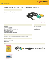 DeLOCK 63466 Datablad