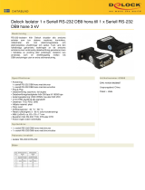 DeLOCK 63968 Datablad