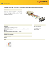 DeLOCK 65432 Datablad