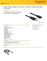 DeLOCK 85075 Datablad