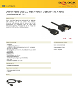 DeLOCK 85460 Datablad