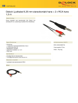 DeLOCK 85475 Datablad