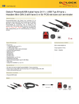 DeLOCK 85491 Datablad