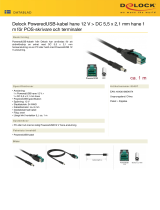 DeLOCK 85500 Datablad