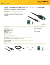 DeLOCK 85498 Datablad