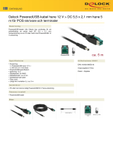 DeLOCK 85501 Datablad