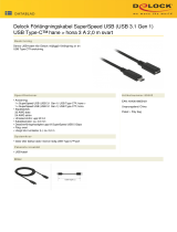 DeLOCK 85542 Datablad