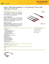 DeLOCK 85891 Datablad