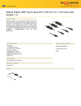 DeLOCK 86798 Datablad