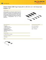 DeLOCK 86799 Datablad