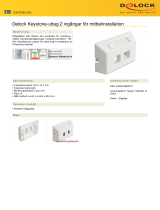 DeLOCK 86291 Datablad