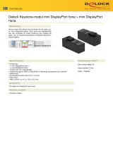 DeLOCK 86377 Datablad