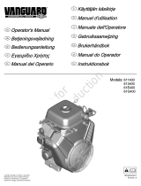 Simplicity ENGINE, MODELS 611400, 613400, 61E400, 61G400, VANGUARD, MARINE Användarmanual