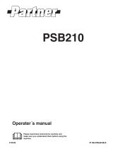 Simplicity PSB210 Användarmanual