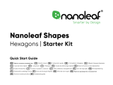 Nanoleaf Shapes Hexagon Starter Kits (NL42-6002HX-15PK) Användarmanual