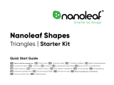 Nanoleaf Shapes Triangles Starter Kits (NL47-6002TW-15PK) Användarmanual