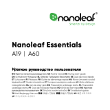 Nanoleaf Essentials Smart A19 Bulb (NL45-0800WT240E27) Användarmanual