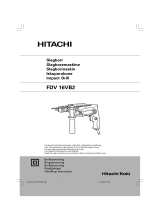 Hitachi FDV 16VB2 Användarmanual
