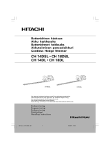 Hitachi Ch 18dl Användarmanual