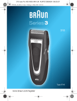 Braun series 3 310 floatertechnologie Användarmanual