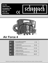Scheppach Air Force 4 Användarmanual