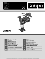 Scheppach VS1000 Användarmanual