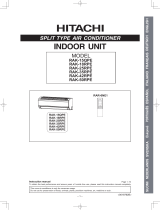 Hitachi RAK-15QPE Användarmanual