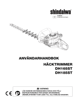 Shindaiwa DH165ST Användarmanual