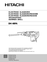 Hikoki DH40FA Användarmanual